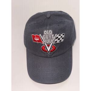 Old Guys Rule Corvette Racing Hat Strap Back